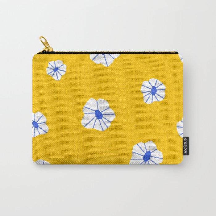 Scattered Flowers Carry All Pouch Gallery Image 1