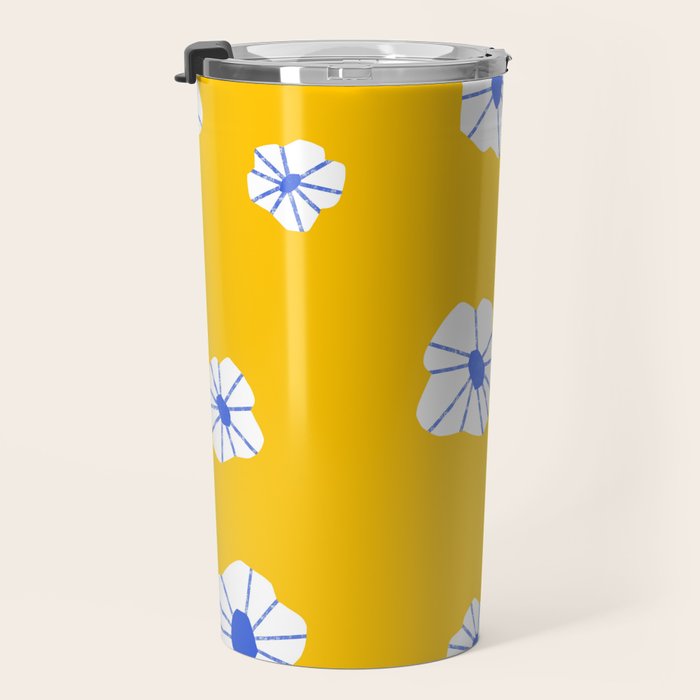 Scattered Flowers Travel Mug Gallery Image 3