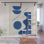 Modern Abstract Minimal Shapes 188/2 Wall Mural Gallery Image 1