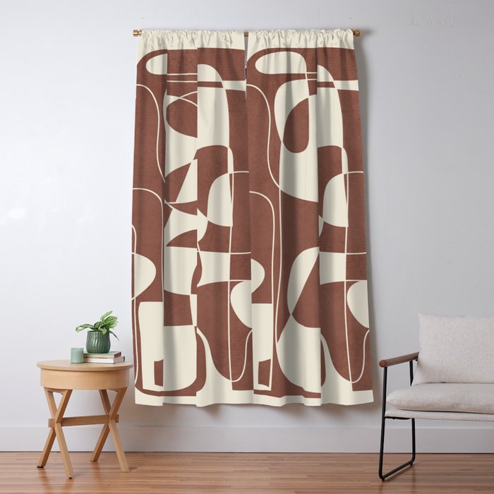 Shifting Boundaries 4 Window Curtain Gallery Image 5