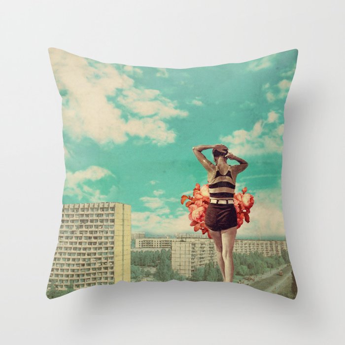Coming Back Throw Pillow Gallery Image 6