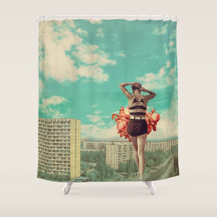Coming Back Shower Curtain Gallery Image 1