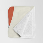 Abstract fruit shapes 01 Throw Blanket Gallery Image 3