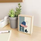 Serene Blue Mini Art Print Gallery Image 2