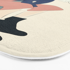 Serene Blue Bath Mat Gallery Image 3