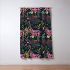 Vibrant meadow in the dark 77 Window Curtain Gallery Image 3