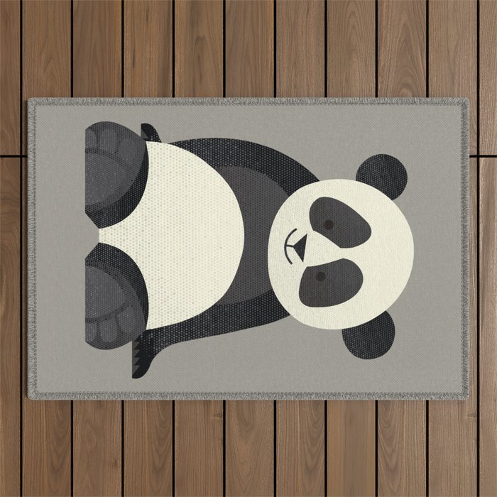 Whimsy Giant Panda Outdoor Rug Gallery Image 1