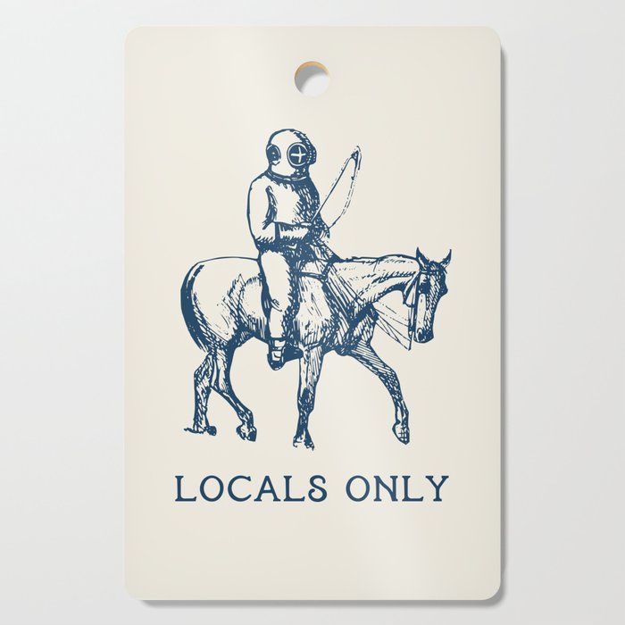 Locals Only Cutting Board Gallery Image 1