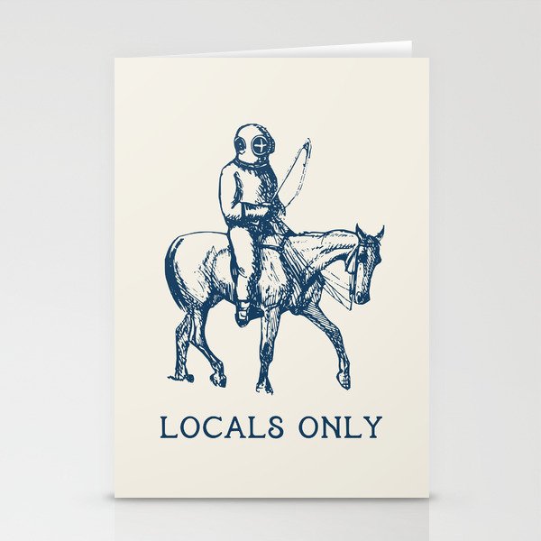 Locals Only Stationery Card Gallery Image 1