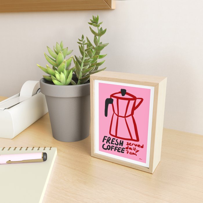 Fresh Coffee Mini Art Print Gallery Image 2