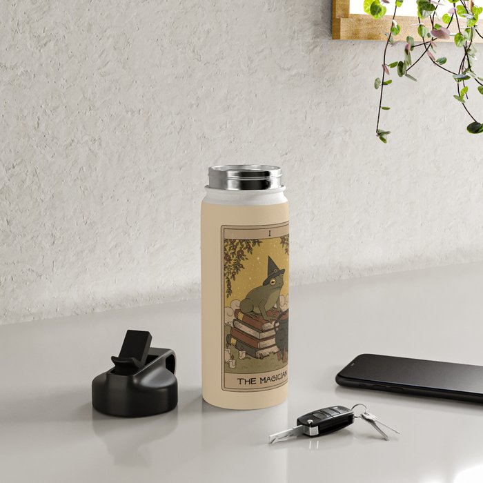 The Magician - Frog Tarot Water Bottle Gallery Image 4