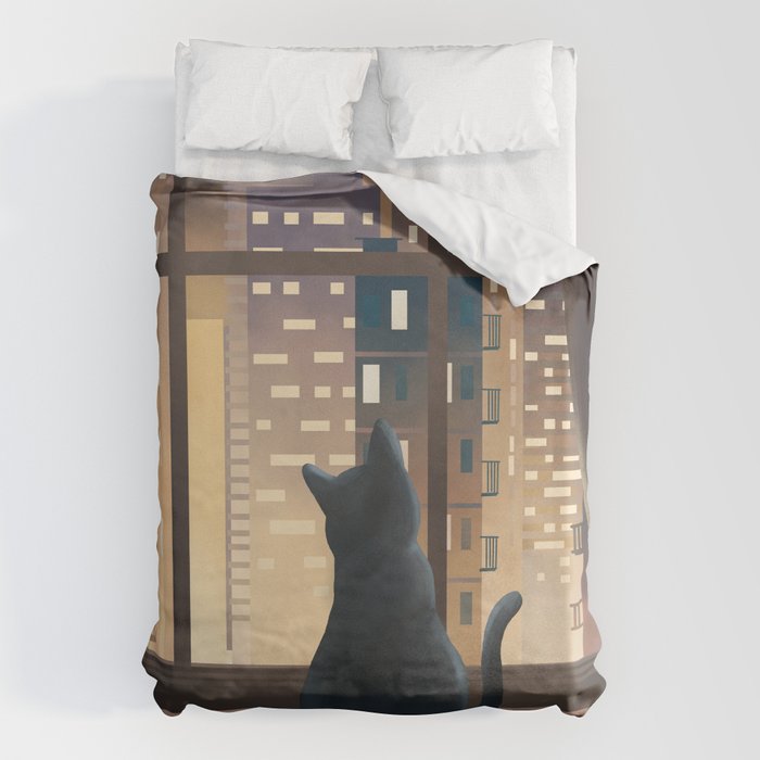 City View Duvet Cover Gallery Image 1