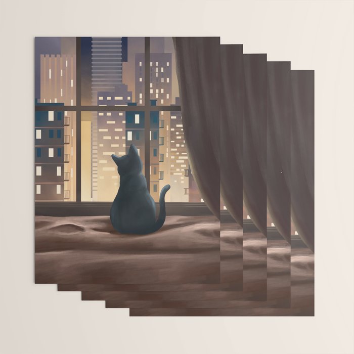 City View Wrapping Paper Gallery Image 3