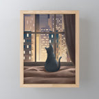 City View Mini Art Print Gallery Image 1