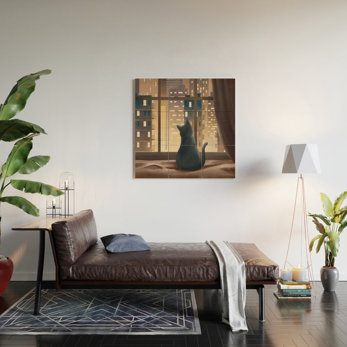 City View Wood Wall Art Gallery Image 2