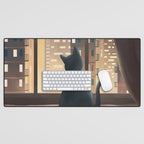 City View Desk Mat Gallery Image 1