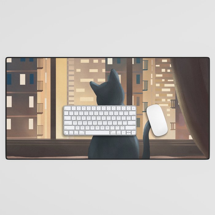 City View Desk Mat Gallery Image 1