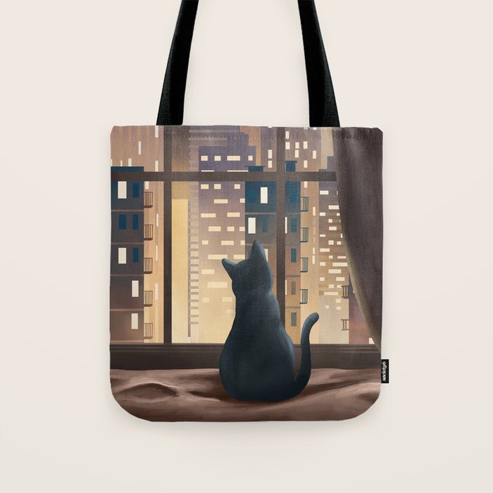 City View Tote Bag Gallery Image 1