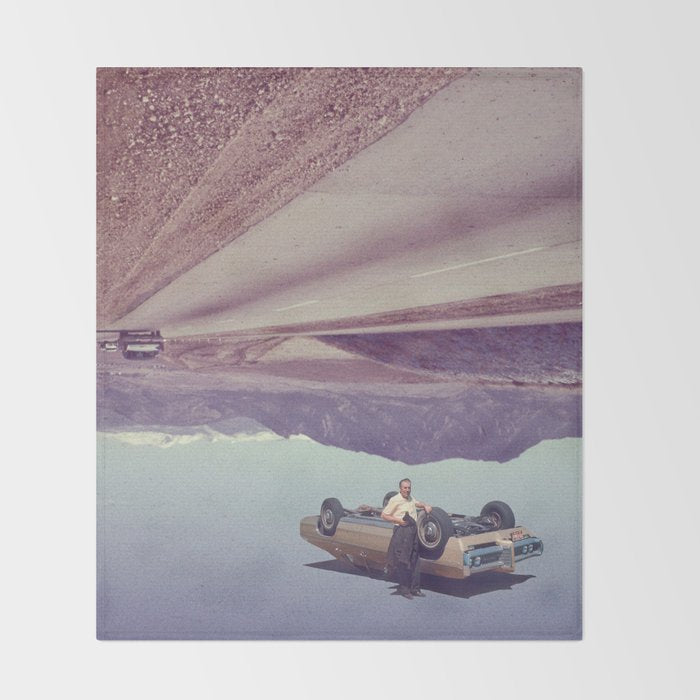 Joyride - Upside down Throw Blanket Gallery Image 2