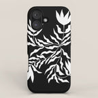 Tulip Tremble In Black  iPhone Case Gallery Image 1