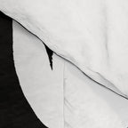 Tulip Tremble In Black  Comforter Gallery Image 4