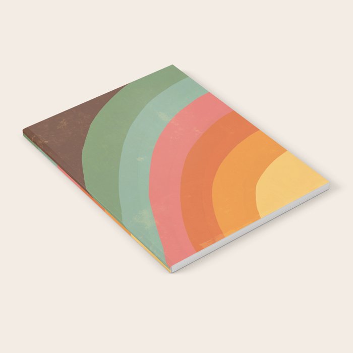 Mid century rainbow Notebook Gallery Image 2