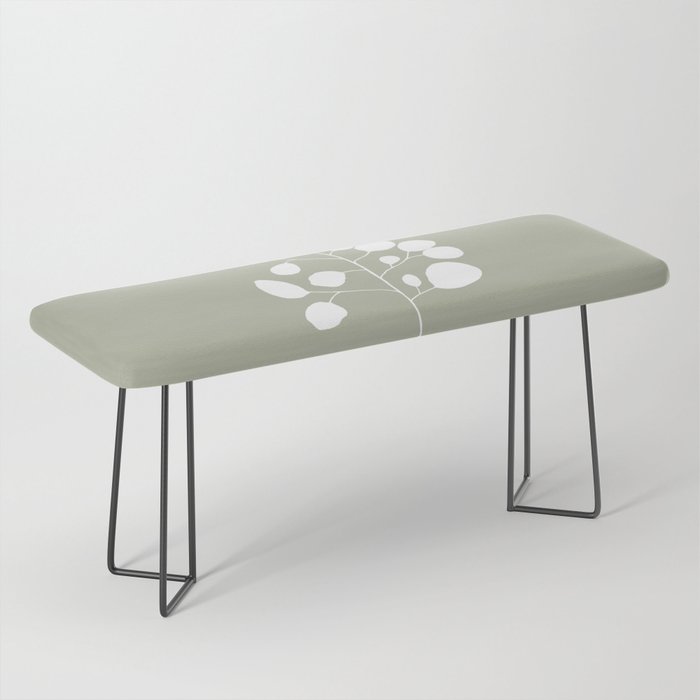 Large Eucalyptus (Linen Sage) Bench Gallery Image 1