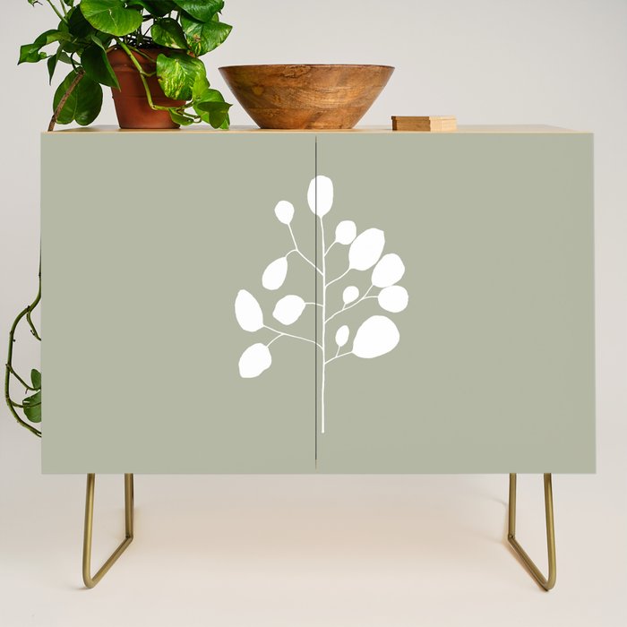 Large Eucalyptus (Linen Sage) Credenza Gallery Image 1