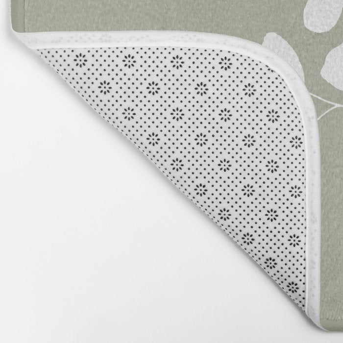 Large Eucalyptus (Linen Sage) Bath Mat Gallery Image 2