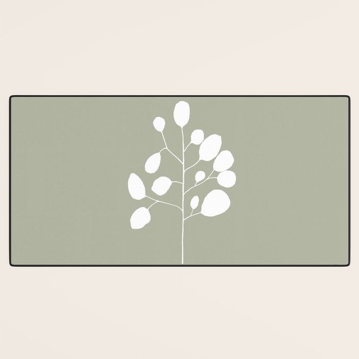 Large Eucalyptus (Linen Sage) Desk Mat Gallery Image 3