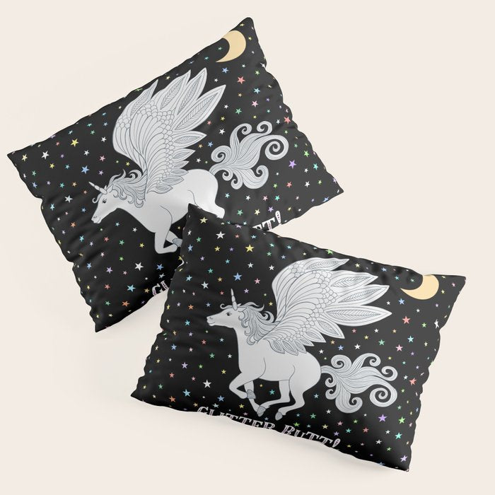 Glitter Butt! Pillow Sham Gallery Image 1