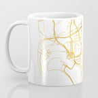 SAN DIEGO CALIFORNIA CITY STREET MAP ART Coffee Mug Gallery Image 3