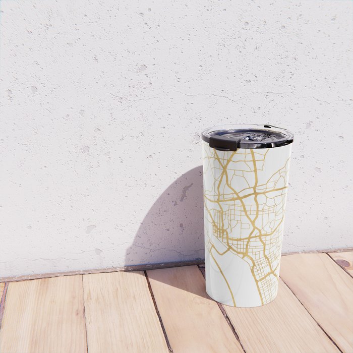 SAN DIEGO CALIFORNIA CITY STREET MAP ART Travel Mug Gallery Image 4