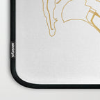 SAN DIEGO CALIFORNIA CITY STREET MAP ART Laptop Sleeve Gallery Image 3