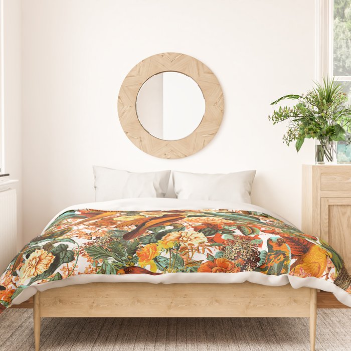 The Magical World of Birds II Duvet Cover Gallery Image 3