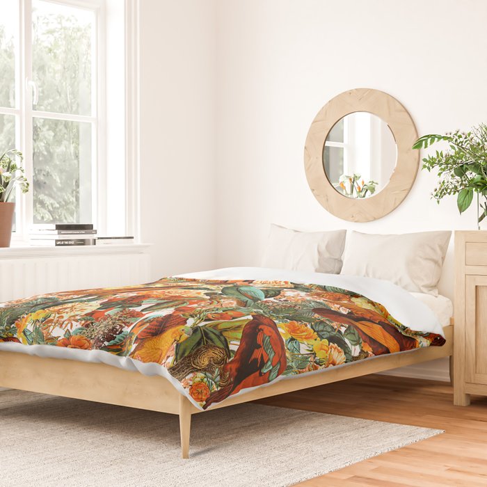 The Magical World of Birds II Duvet Cover Gallery Image 2