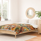 The Magical World of Birds II Duvet Cover Gallery Image 2