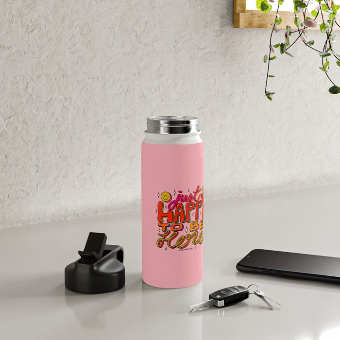 Happy To Be Here Water Bottle Gallery Image 4