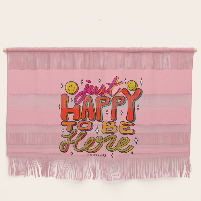 Happy To Be Here Wall Hanging Gallery Image 1