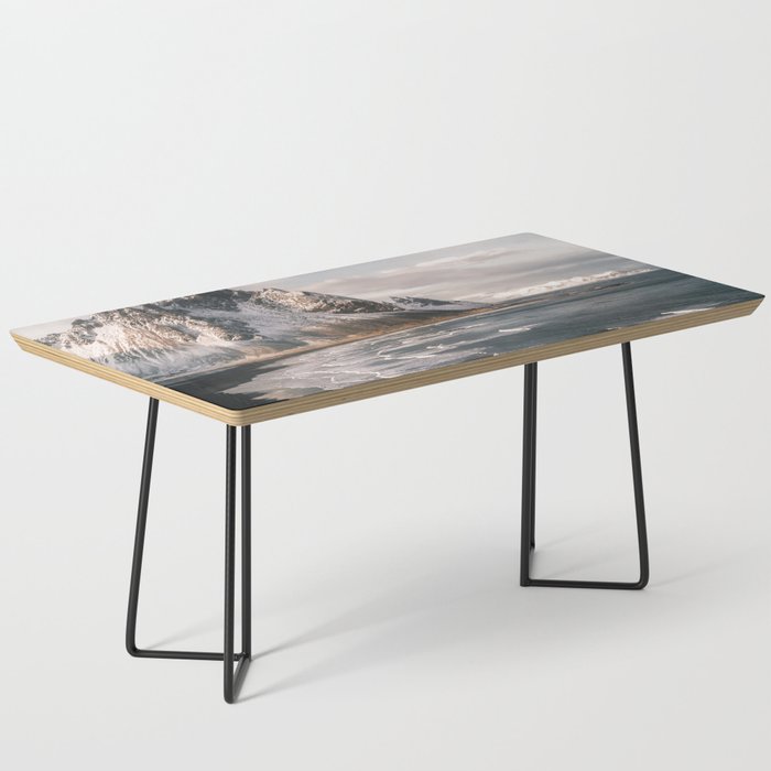 Stokksnes Icelandic Mountain Beach Sunset - Landscape Photography Coffee Table Gallery Image 1
