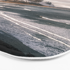 Stokksnes Icelandic Mountain Beach Sunset - Landscape Photography Bath Mat Gallery Image 3