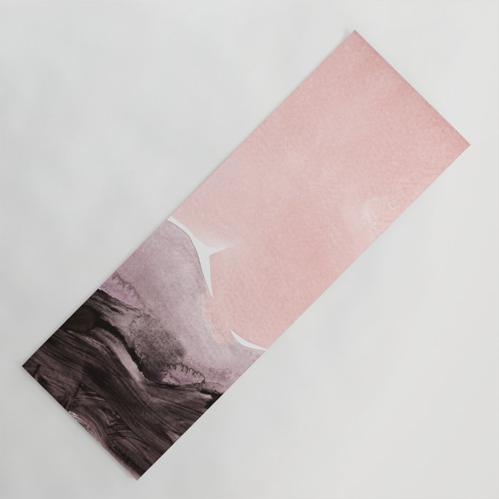 blush & mauve Yoga Mat Gallery Image 1