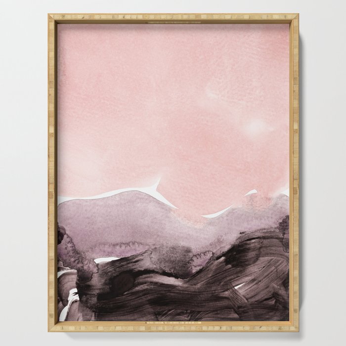 blush & mauve Serving Tray Gallery Image 1