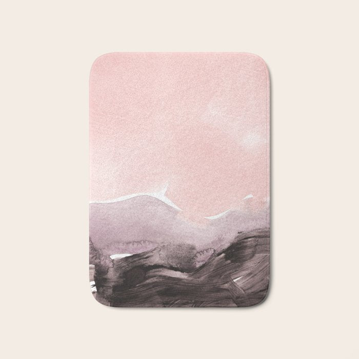 blush & mauve Bath Mat Gallery Image 1