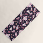 Twinkle twinkle little bugs - dark Yoga Mat Gallery Image 1