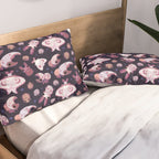 Twinkle twinkle little bugs - dark Pillow Sham Gallery Image 2