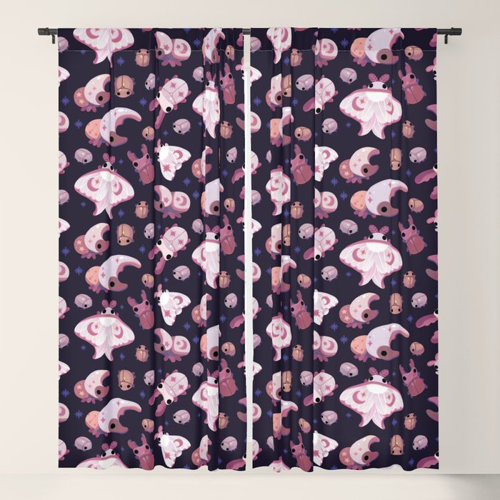 Twinkle twinkle little bugs - dark Window Curtain Gallery Image 5