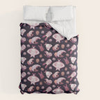 Twinkle twinkle little bugs - dark Comforter Gallery Image 6