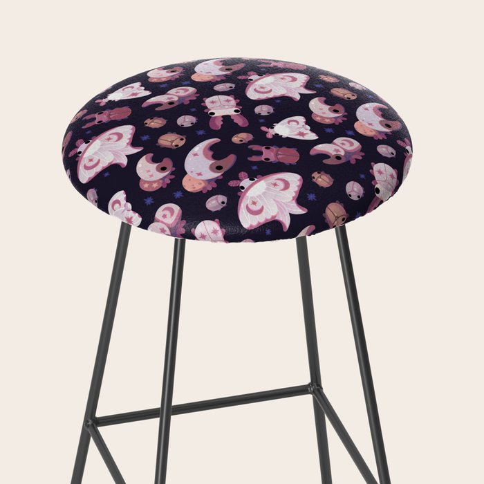 Twinkle twinkle little bugs - dark Stool Gallery Image 2