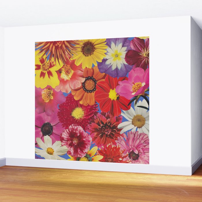 Flower Salad #1 Wall Mural Gallery Image 2